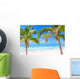 Tropical Beach with Coconut Wall Decal