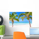 Tropical Beach with Coconut Wall Decal