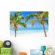 Tropical Beach with Coconut Wall Decal
