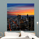 Frankfurt at Night Wall Mural