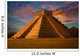 El Castillo of Chichen Itza, mayan pyramid in Yucatan, Mexico Wall Mural