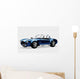 Classic Sport Blue Car Ac Shelby Cobra Roadster Wall Decal