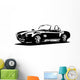 Classic sport silhouette car AC Shelby Cobra Roadster Wall Decal