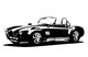 Classic Sport Silhouette Car Ac Shelby Cobra Roadster Wall Decal