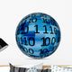 Binary code Wall Decal