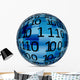 Binary code Wall Decal
