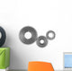 Three Gears Wall Decal