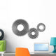 Three Gears Wall Decal
