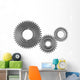 Three Gears Wall Decal