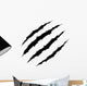 Monster Claw Marks Wall Decal