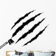 Monster Claw Marks Wall Decal