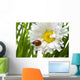 Ladybird in a daisy Wall Mural