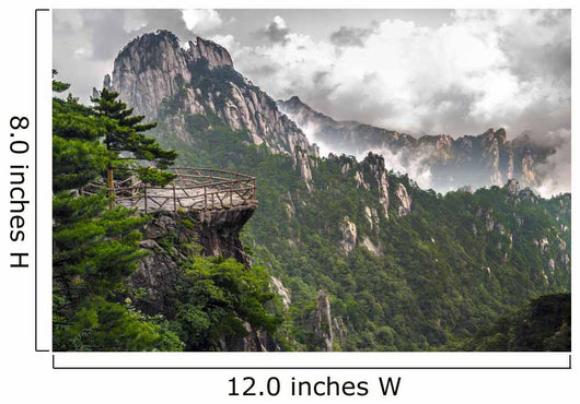 Yellow Mountain Huangshan Terrace Wall Mural