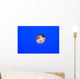 little kid playing peek-a-boo on a playground Wall Mural