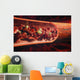 blood cells flowing through a vein Wall Mural