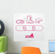 snowboard stuff Wall Decal