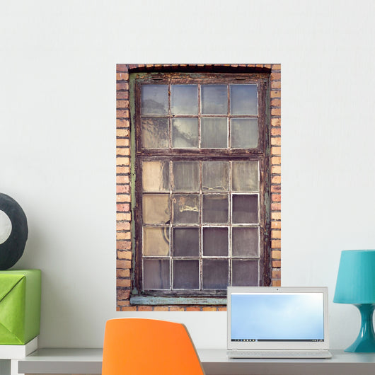 Vintage window Wall Mural
