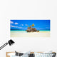 Willy's rock on island Boracay, Philippines Wall Mural
