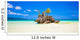 Willy's rock on island Boracay, Philippines Wall Mural