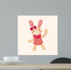Rabbit Theme Element Vector, Eps Wall Decal