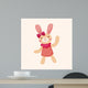 rabbit theme element vector,eps Wall Mural