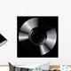 blank black LP Wall Mural