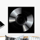 blank black LP Wall Mural
