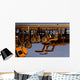 old  black saxophone Wall Mural