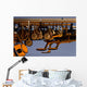 old  black saxophone Wall Mural