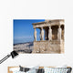 Famous  Caryatides in Acropolis, Athens, Greece Wall Mural