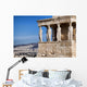 Famous  Caryatides in Acropolis, Athens, Greece Wall Mural