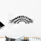 Fancy Piano Keys Wall Decal