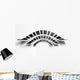 Fancy Piano Keys Wall Decal