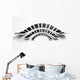 Fancy Piano Keys Wall Decal