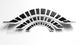 Fancy Piano Keys Wall Decal