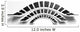 Fancy Piano Keys Wall Decal
