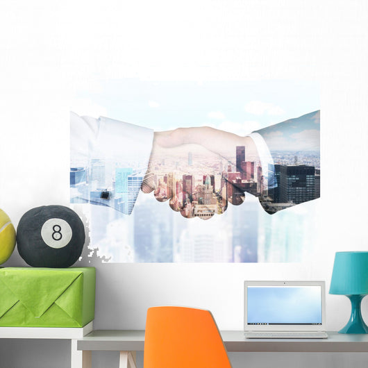handshake Wall Mural