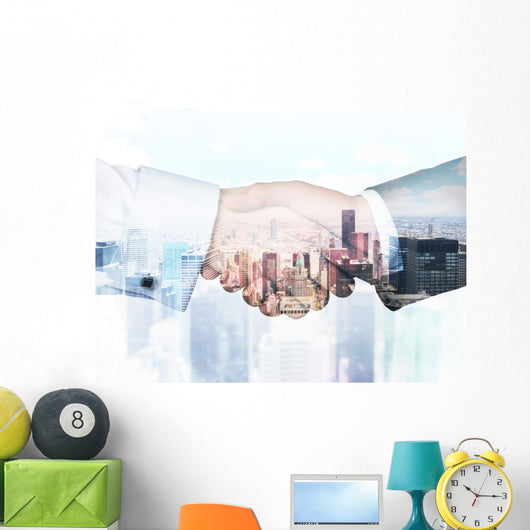 handshake Wall Mural