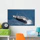 Jump humpback whale. Madagascar Wall Mural