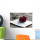 Love letter and rose Wall Mural