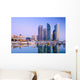 Busan, South Korea Cityscape in Haeundae District Wall Mural