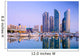 Busan, South Korea Cityscape in Haeundae District Wall Mural