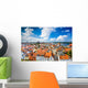 Rostock, Germany Skyline Wall Mural