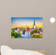 Tallinn, Estonia Old City Skyline Wall Mural