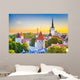 Tallinn, Estonia Old City Skyline Wall Mural