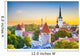 Tallinn, Estonia Old City Skyline Wall Mural