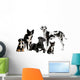 Group of Dogs Wall Decal