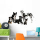 Group of Dogs Wall Decal