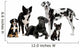 Group of Dogs Wall Decal