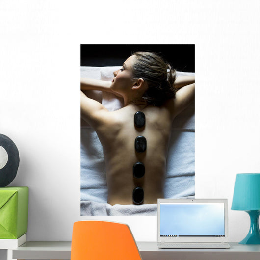 Young Woman Having Hot Wall Decal
